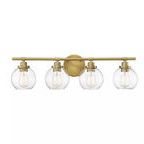 Product Image 2 for Carson Warm Brass 4 Light Bath from Savoy House 