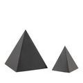 Product Image 7 for Black Concrete Pyramid from Currey & Company