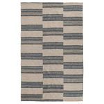 Product Image 1 for Boulder 5x8 Indoor Outdoor Handwoven Stripe Charcoal Area Rug from Classic Home Furnishings