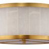 Product Image 1 for Small Upsala Alabaster Flush Mount Ceiling Light from Jamie Young
