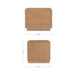 Product Image 8 for Hudson Natural Nightstand from Moe's