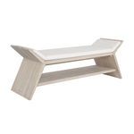 Product Image 1 for Peria Wing Sofa Bench from Worlds Away