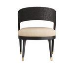Product Image 6 for Swanson Natural Linen Dining Chair from Arteriors