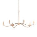 Product Image 5 for Saxon Rattan Chandelier from Currey & Company