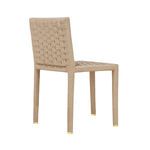 Product Image 3 for Burbank Natural Rope Basketweave Pattern Dining Chair from Worlds Away