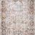 Long runner style of Adrian Sunset Charcoal rug with consistent vintage-inspired pattern and color scheme