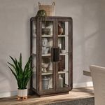 Product Image 8 for Pemberton Display Cabinet in Dark Brown from Classic Home Furnishings