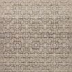 Milena Linen / Midnight vintage style area rug with neutral grey and beige tones and timeless patterns.