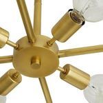 Product Image 6 for Sinclair Antique Gold Brass Steel Chandelier from Arteriors
