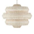 Product Image 9 for Antibes Medium White Chandelier from Currey & Company