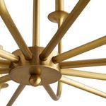 Product Image 2 for Breck Small Antique Gold Brass Steel Chandelier from Arteriors