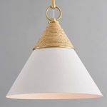 Product Image 7 for Mica 1-Light Modern Coastal Rope-Wrapped Small Pendant from Mitzi