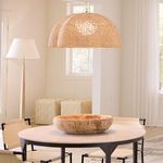 Product Image 2 for Rosemary 1-Light Natural Palm Leaf Pendant from Jamie Young