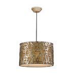Product Image 1 for Uttermost Alita Champagne Metal Drum Pendant from Uttermost