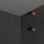 Product Image 22 for Trey Black Wash Poplar Desk System with Filing Cabinet from Four Hands