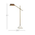 Product Image 12 for Repertoire Brass Floor Lamp from Currey & Company