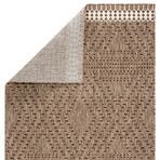 Product Image 2 for Tirana Indoor/ Outdoor Borders Gray/ Brown Rug By Nikki Chu from Jaipur 