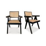 Product Image 2 for Takashi Chair Black, Set of 2 from Moe's