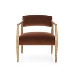 Product Image 12 for Tyler Burnt Auburn Velvet Arm Chair from Four Hands