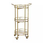 Product Image 1 for Gold Leaf Bar Cart from Elk Home