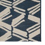 Caelum Indoor / Outdoor Trellis Navy / Cream Area Rug | Scout & Nimble
