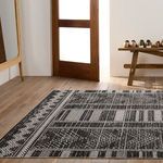 Product Image 1 for Mateo Tribal Black/ Light Gray Area Rug from Jaipur 