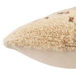 Product Image 2 for Meja Cream/ Light Pink Tribal Polyester Throw Pillow from Jaipur