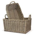 Product Image 1 for Normandy Laundry Baskets, Set Of 2 from Napa Home And Garden