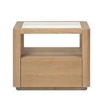 Product Image 1 for Shiloh Tempered Glass End Table from Four Hands