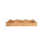 Product Image 1 for Rectangle Scalloped Edge Tray In Rattan from Worlds Away