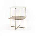 Product Image 9 for Olivia Antique Brass Nightstand from Four Hands