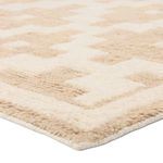 Product Image 2 for Taroudant Handknotted Geometric Tan / Cream Rug from Jaipur 