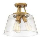 Product Image 2 for Calhoun 3 Light Semi Flush Mount from Savoy House