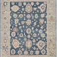 Product Image 1 for Ghazni Hand-Knotted Wool Dark Blue / Beige Rug - 6' x 9' from Surya