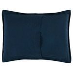 Product Image 2 for Casi 100% Belgian Flax Linen Midnight Blue Sham from Classic Home