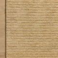 Sunday Wheat Ivory Rug corner view on light wooden floor highlighting edge and color contrast