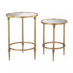 Product Image 1 for Alcazar Accent Tables In Antique Gold And Mirror from Elk Home