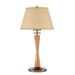 Product Image 2 for Woodville Retro Wood Table Lamp from Currey & Company