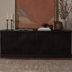 Product Image 16 for Tasman Smoked Black Mindi Veneer Sideboard from Four Hands