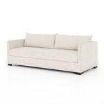 Wickham Full Sofa Bed 86.5 inches in light beige, simple silhouette with straight arms and two knife-edge pillows