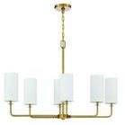 Product Image 1 for Powell 6 Light Linear Chandelier from Savoy House 