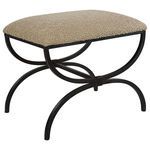 Product Image 1 for Hacienda Plush Latte Small Bench from Uttermost