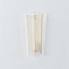 Side angle view highlighting the thin, angled profile of the Baxford Wall Sconce