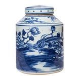 Product Image 5 for Dynasty Tea Jar Bird Floral Motif from Legend of Asia