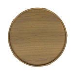 Product Image 3 for Devin Oak Wood Round End Table from Classic Home