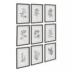 Product Image 1 for Farmhouse Florals Framed Prints, S/9 from Uttermost