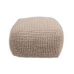 Product Image 1 for Liam Wool Knit Pouf from Creative Co-Op