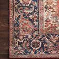 Product Image 1 for Layla Red / Navy Rug from Loloi