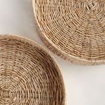 Product Image 3 for Juliet Abaca Round Trays, Set Of 2 from Napa Home And Garden