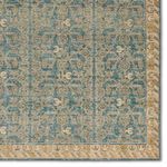 Product Image 4 for Designer Edit Merriman Hand-Knotted Trellis Dark Turquoise / Gold Rug 6' x 9' from Jaipur 